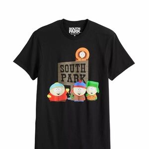 Hybrid Apparel Black South Park T-Shirt size medium